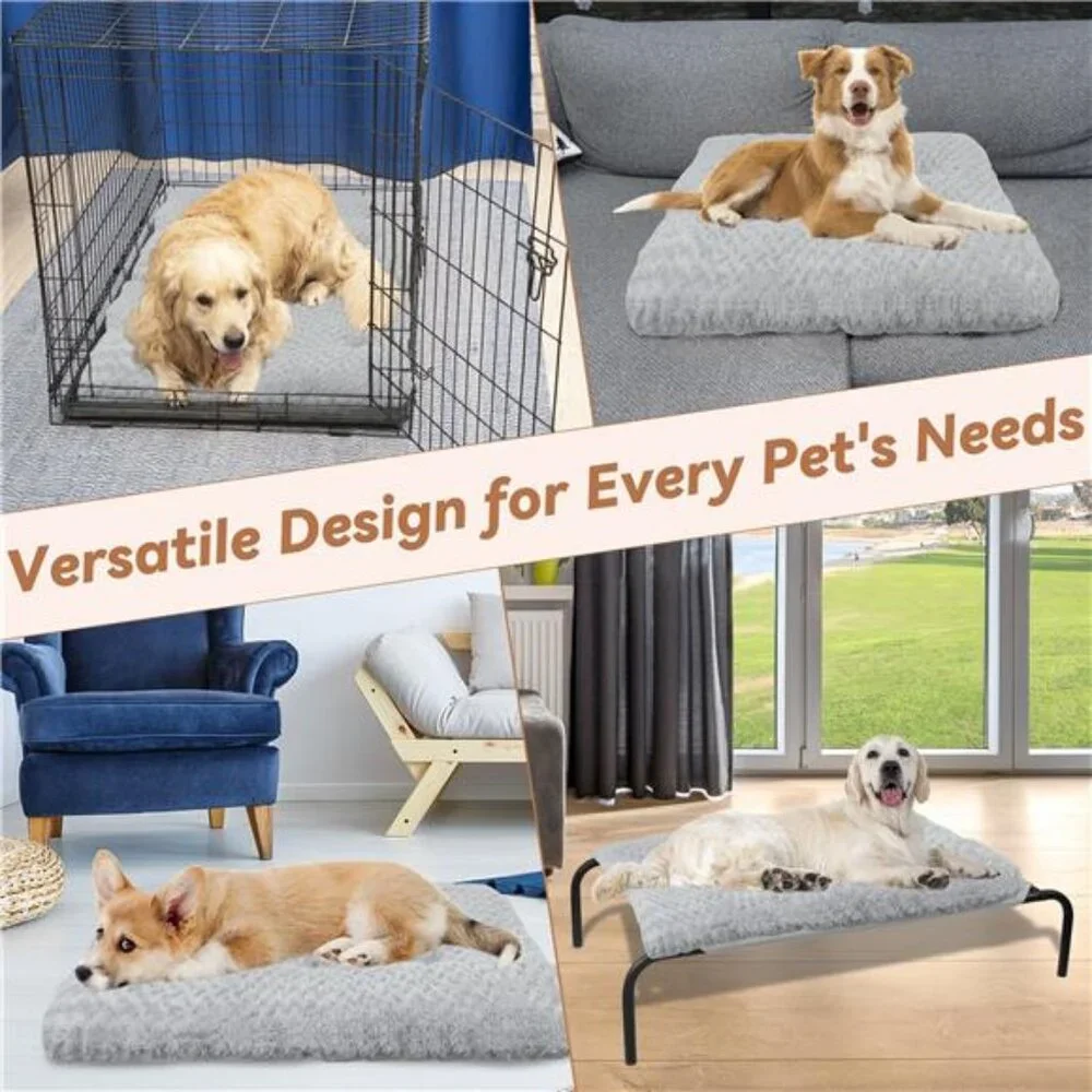 Dog Beds for Small Dogs, Self-Warming Cat Bed, Washable Crate Pad